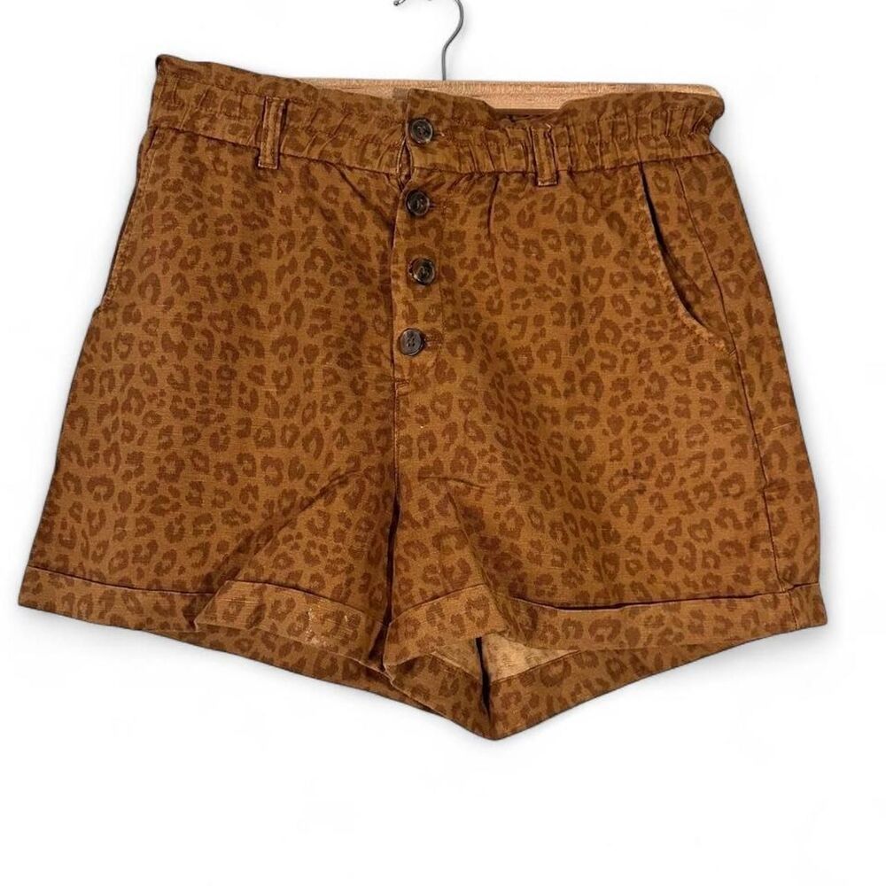 Gap Women's Brown and Orange Shorts